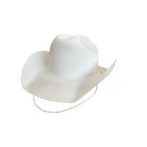CHAPEU PLAST BRANCO COWBOY
