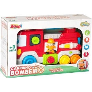 CARRINHO BOMBEIRO 1 INFANCIA COM SOM