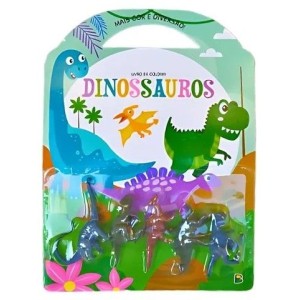 LIVRO MAIS COR E DIVERSAO DINOSSAUROS