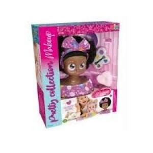 BONECA PRETTY COLLECTION MAKEUP NEGRA