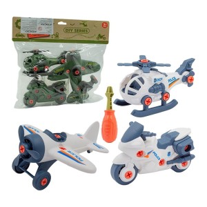 AVIAO CORES DE MONTAR FUNGAME