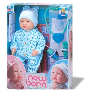 NEW BORN BRINCAR DE DODOI MENINO