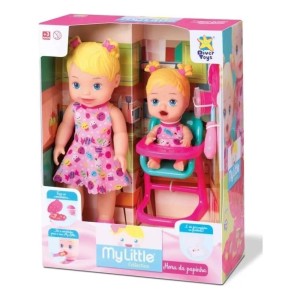 MY LITTLE COLLECTION HORA DA PAPINHA LOIRA 2 BONECAS